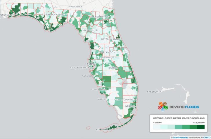 Florida Flood Map