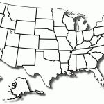 1094 Views | Social Studies K 3 | State Map, Map Outline, Blank   Map Of Us Blank Printable