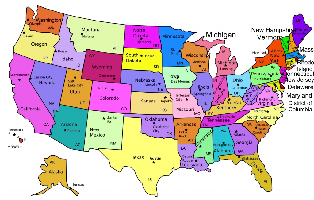 16 Exhaustive Us Map Games - 50 States And Capitals Map Quiz Printable