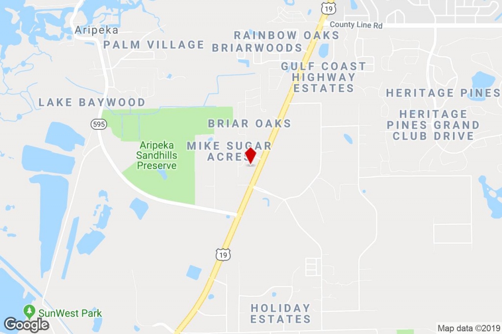17935 Hwy Us 19, Hudson, Fl, 34667 - Commercial Property For Sale On - Hudson Florida Map