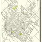1901 Antique Dallas Texas City Map Reproduction Print Map Of | Etsy   Antique Texas Map Reproductions