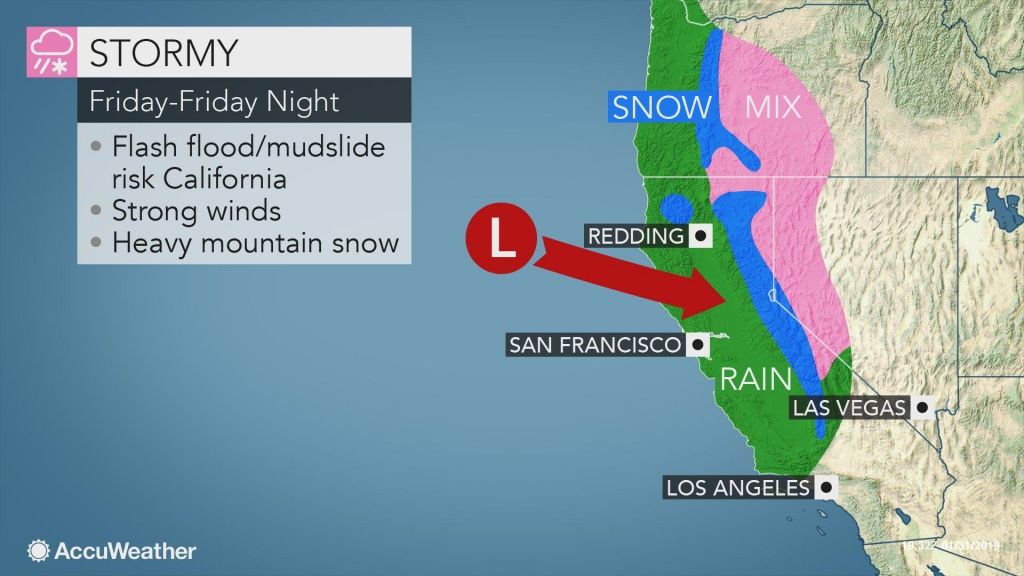 1St Major Storm In Weeks To Pummel California With Heavy Rain - Northern California Radar Map