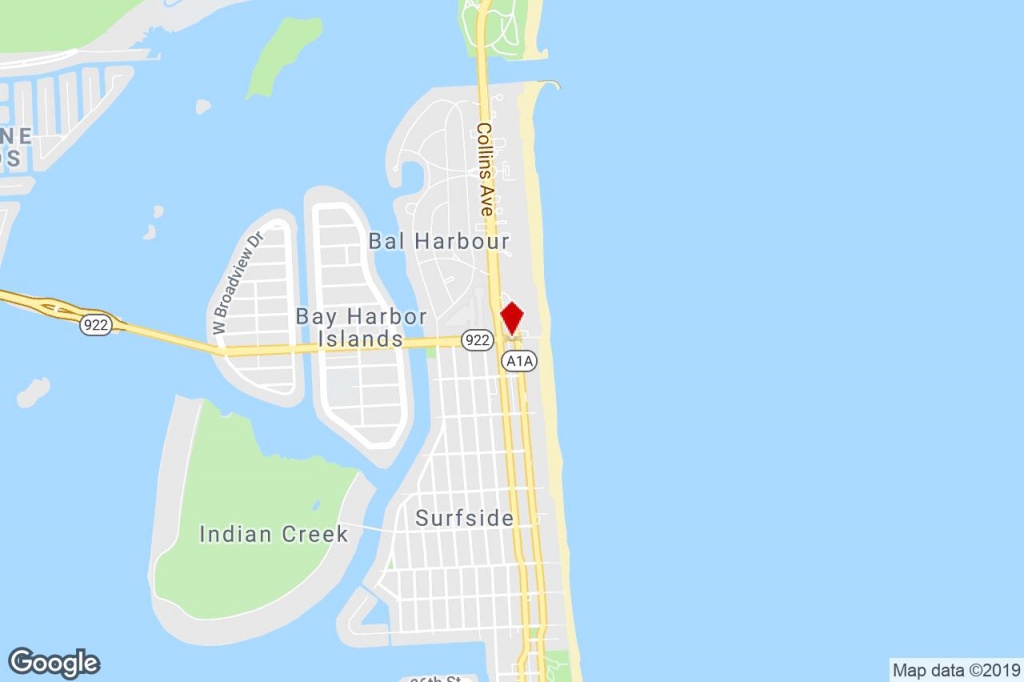 200 96Th St, Surfside, Fl, 33154 - Commercial Property For Sale On - Surfside Florida Map