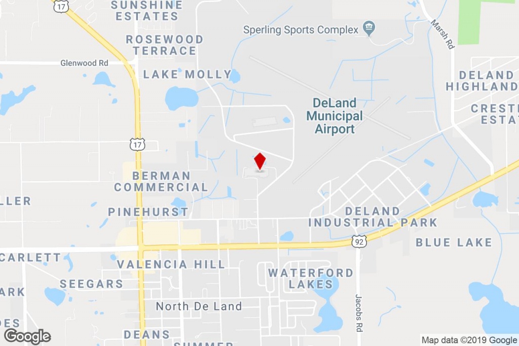 2000 Brunswick Ln, Deland, Fl, 32724 - Manufacturing Property For - Deland Florida Map