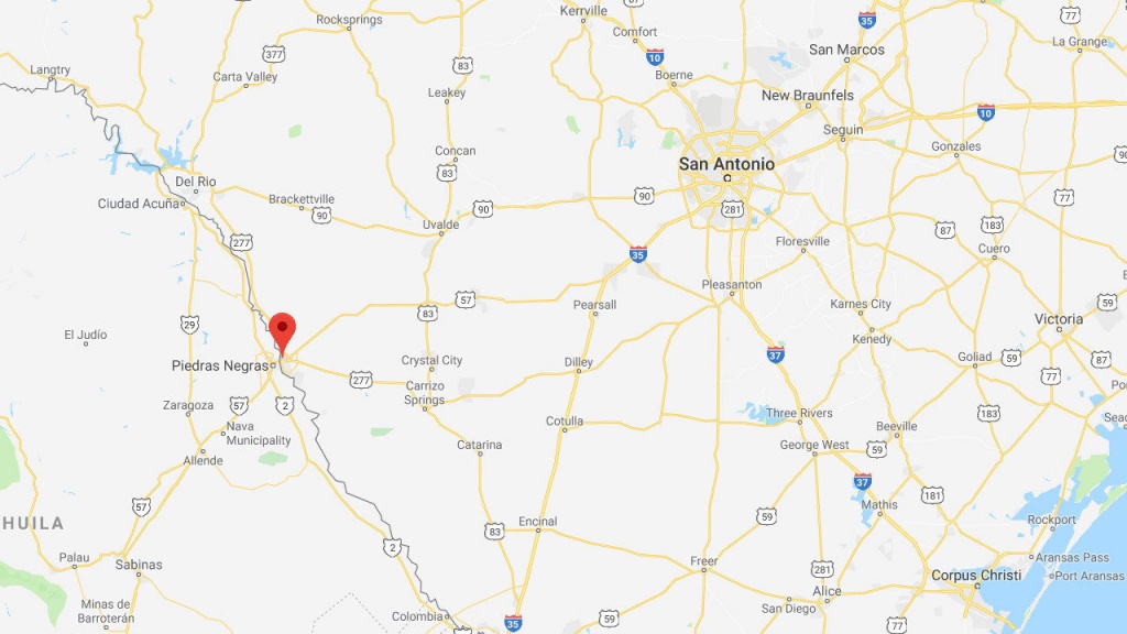 2,000 Migrants Expected To Arrive In Mexican Border Town - Google Maps Eagle Pass Texas