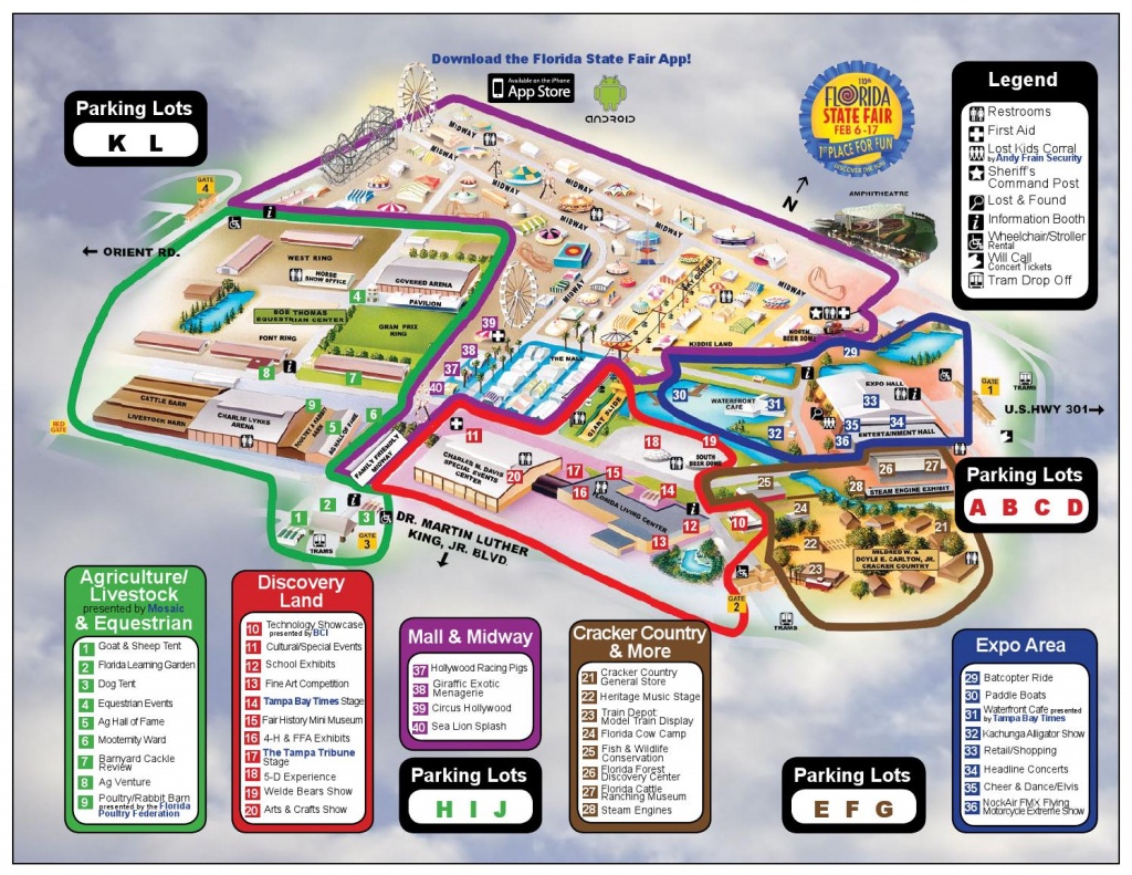 2014 Florida State Fair Mapwfla Newschannel8 - Issuu - Florida State Fairgrounds Map