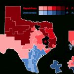 2016 United States House Of Representatives Elections In Texas   Texas Representatives Map