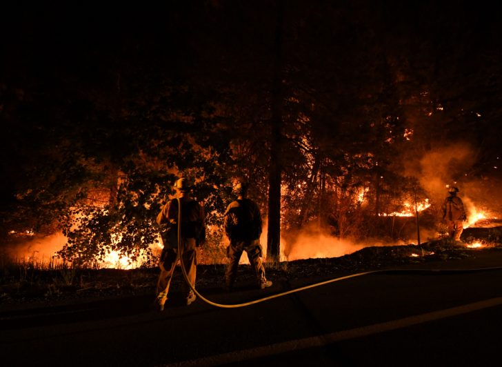 California Fire Heat Map