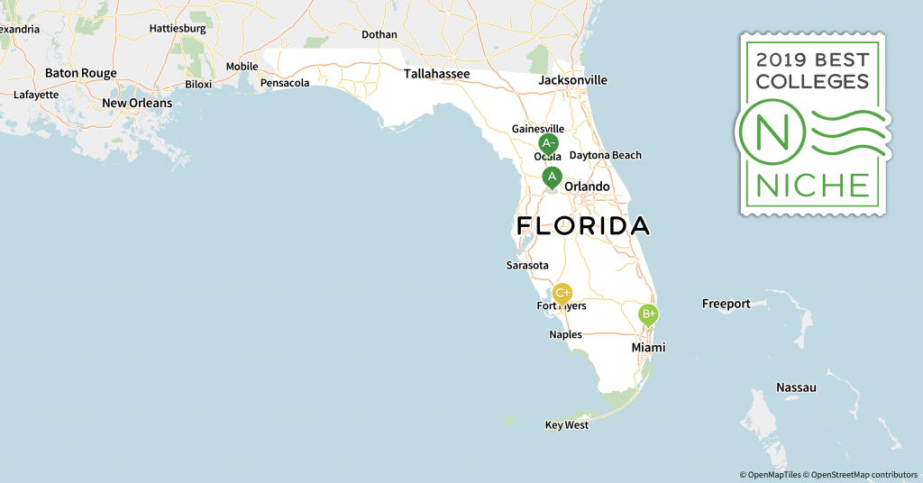 2019 Best Colleges In Florida - Niche - Florida State University Map
