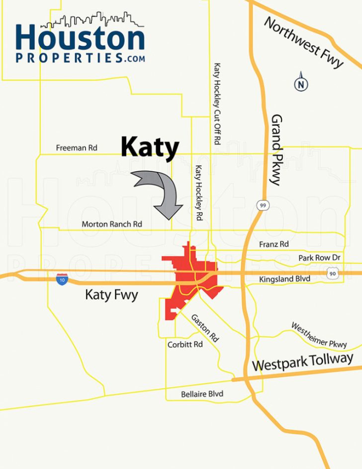 Katy Texas Map