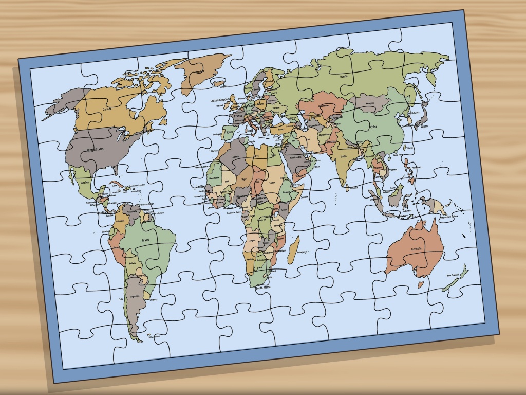 3 Ways To Memorise The Locations Of Countries On A World Map - World Map Test Printable