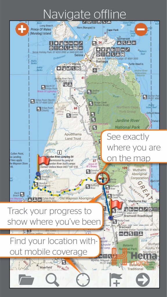 4Wd Maps Hema Australia Offline Topo Maps #navigation#topo#ios - Free Printable Topo Maps