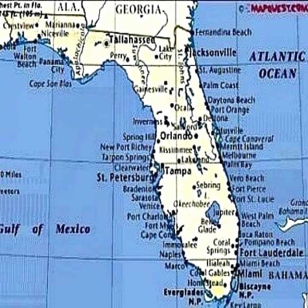50 Luxury Florida Gulf Coast Beaches Map | Waterpuppettours - Map Of Florida Gulf Coast