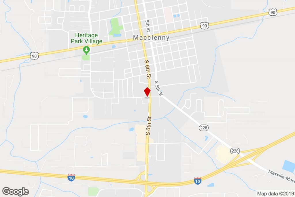 712 6Th St, Macclenny, Fl, 32063 - Freestanding Property For Sale On - Macclenny Florida Map