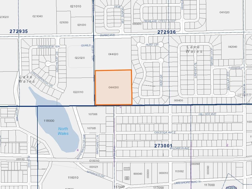 7Th Street N, Lake Wales, 33853 | Fannie Hillman + Associates, Inc. - Lake Wells Florida Map