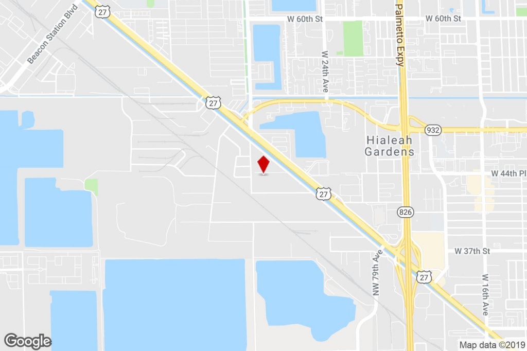 9800 Nw 87Th Ave, Medley, Fl, 33178 - Distribution Property For - Medley Florida Map