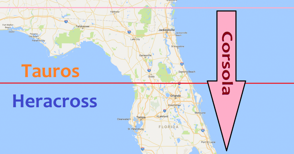 A Better Guide For Regionals In Florida In Case Anyone Is Visiting - Florida Pokemon Go Map