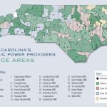 A Guide To North Carolina's Electric Power Providers   Carolina Country   Florida City Gas Service Area Map