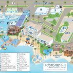 A Property Map Of The Postcard Inn Holiday Isle Resort & Marina That   Map Of Hotels In Key West Florida