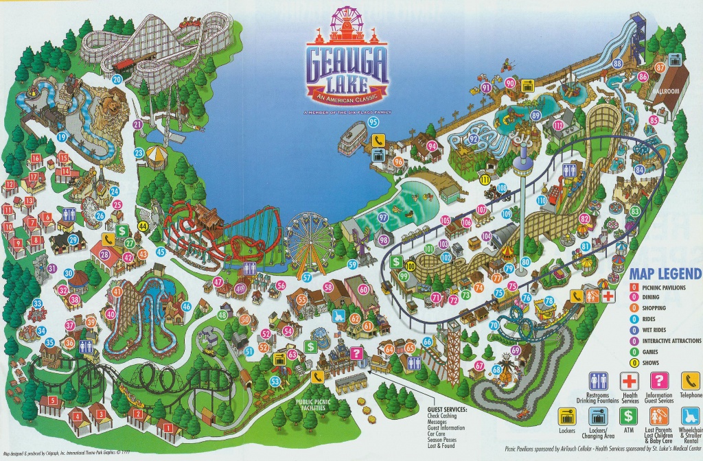 Abandoned: Inside The Epic Life And Closure Of The World&amp;#039;s Largest - Six Flags New England Map Printable