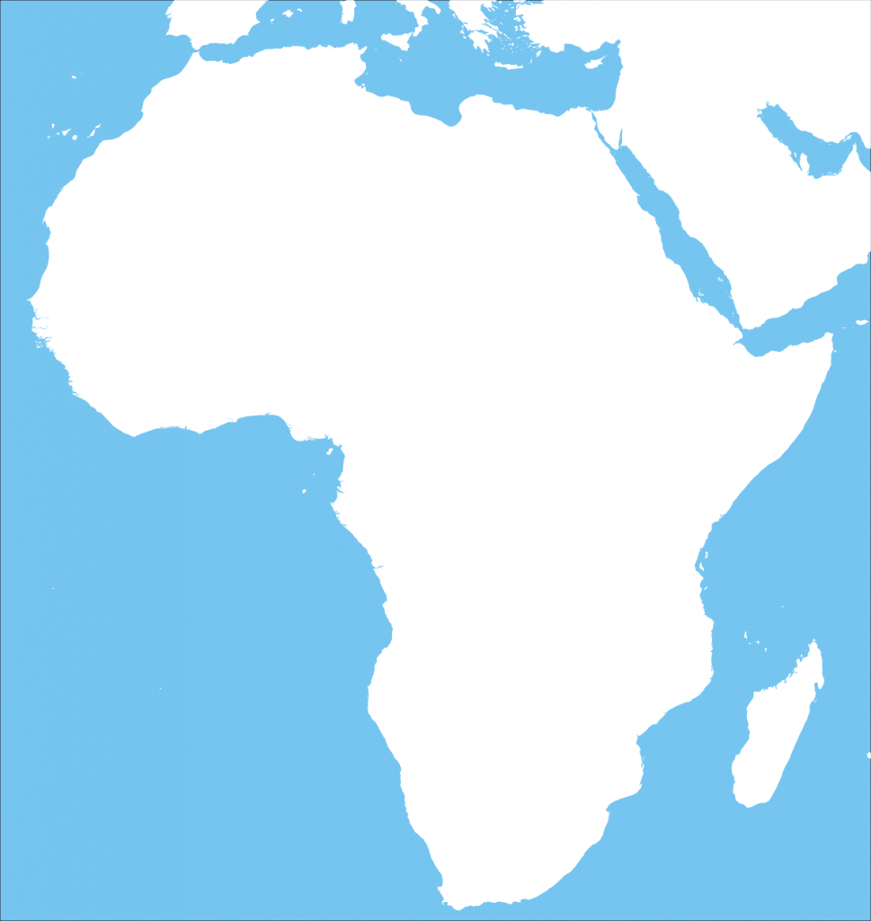 Africa – Printable Maps –Freeworldmaps - Africa Outline Map Printable