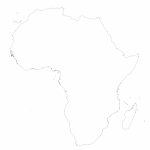 Africa – Printable Maps –Freeworldmaps   Blank Outline Map Of Africa Printable