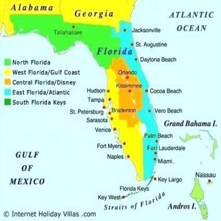 Map Of Alabama And Florida Beaches