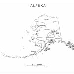 Alaska Labeled Map   Printable Map Of Alaska