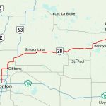 Alberta Highway 28   Wikipedia   Printable Alberta Road Map
