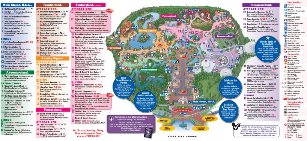 All Walt Disney World Resort Theme Park Maps | Meet The Magic - Printable Disney World Maps