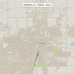 Amarillo Texas Us City Street Mapfrank Ramspott   City Map Of Amarillo Texas