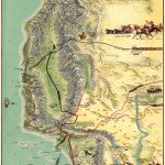 Amazing Oblique #map Of Southern #california,gerald A Eddy From   Historical Maps Of Southern California