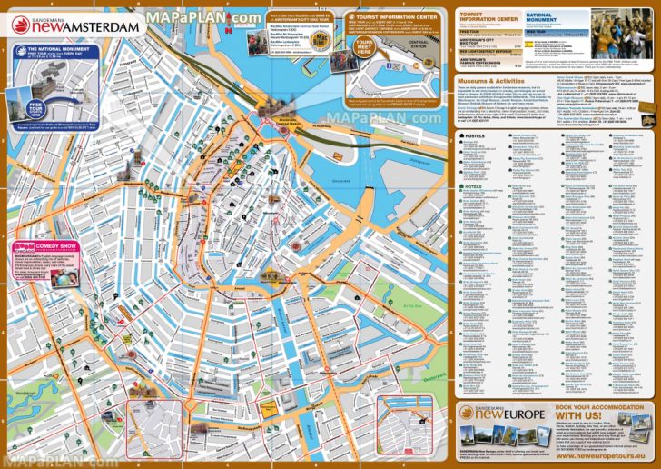 Amsterdam Street Map Printable