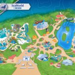 Amusement Parks In The Us Map Themeparkmap Best Of Seaworld San   Seaworld San Antonio Printable Map
