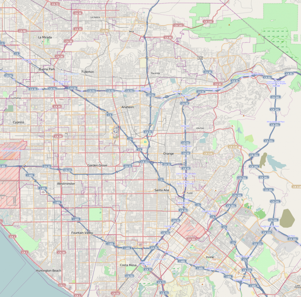 Anaheim Resort - Wikipedia - Map Of Anaheim California And Surrounding Areas