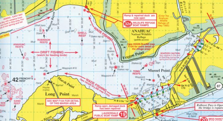 Texas Kayak Fishing Maps