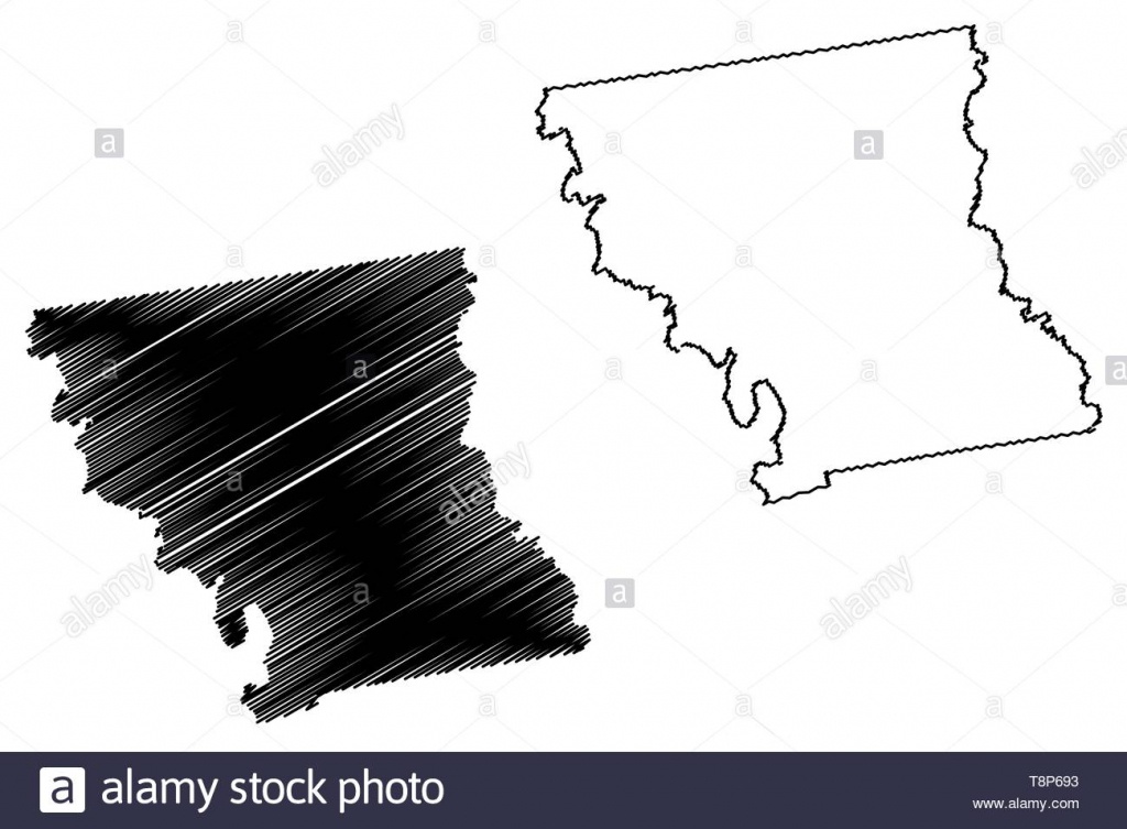 Anderson County, Texas (Counties In Texas, United States Of America - Texas County Map Vector