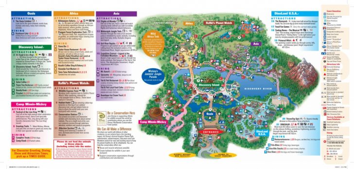 Disney World Map 2017 Printable