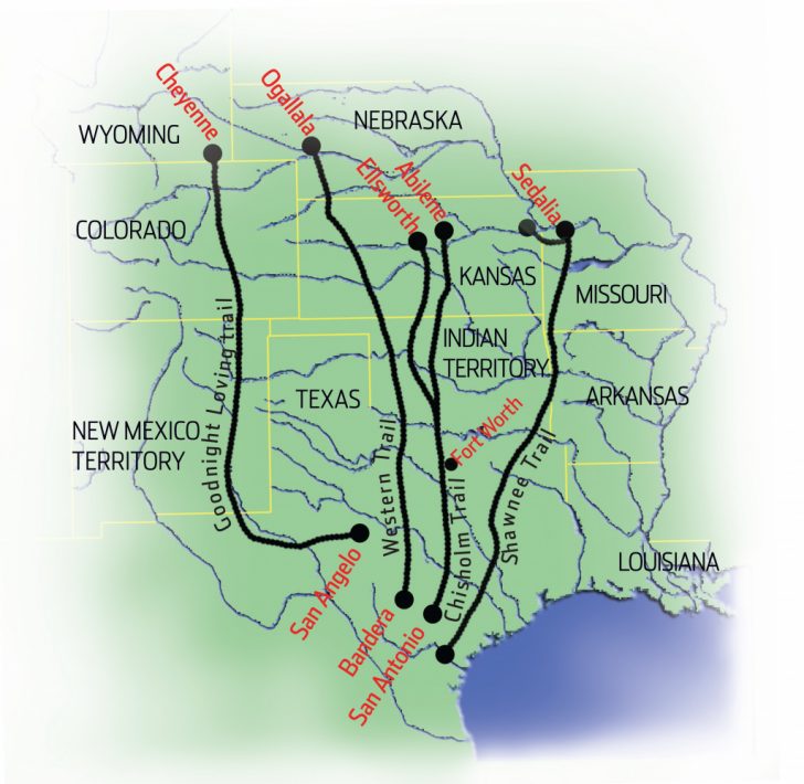 Texas Trails Maps