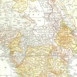 Antique Images: Free Digital Map Background: Vintage Map Of Africa   Printable Map Paper