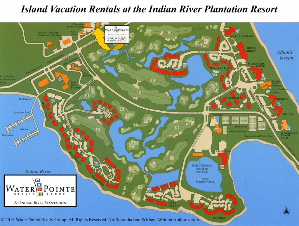 Area Map | Water Pointe Realty Group. Vacation Hutchinson Island - Hutchinson Beach Florida Map