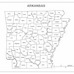 Arkansas Labeled Map   Printable Map Of Arkansas