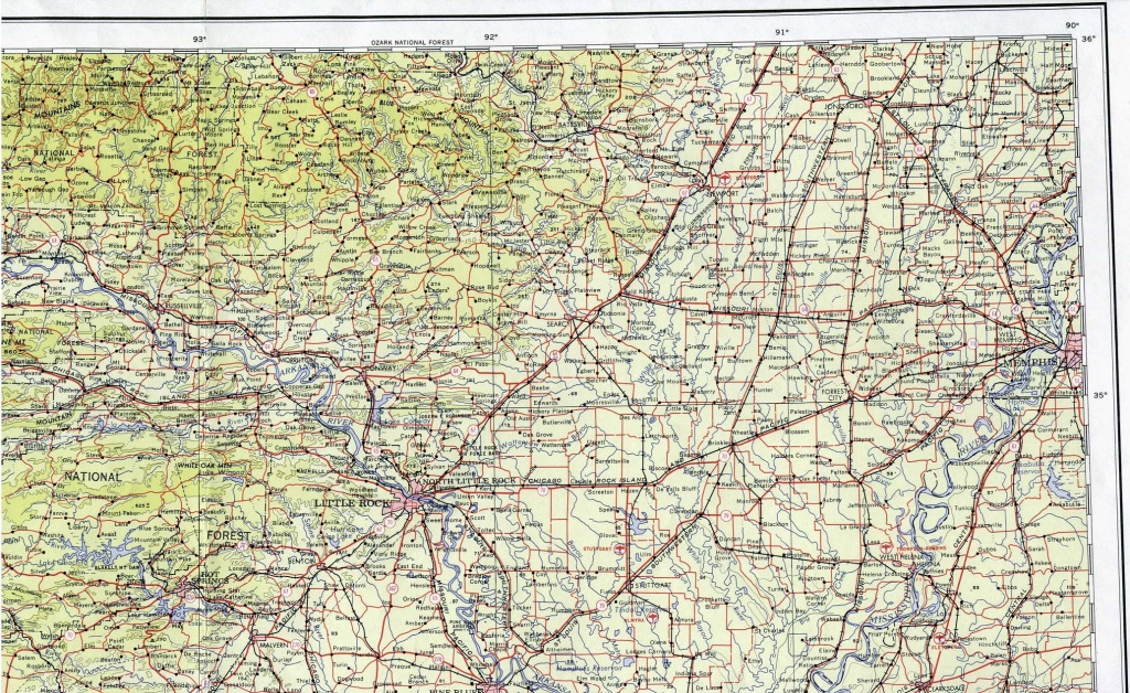 Arkansas Maps - Perry-Castañeda Map Collection - Ut Library Online - Map Of Texas And Arkansas