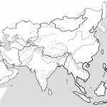 Asia Blank Political Map | Sksinternational   Asia Political Map Printable