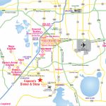 Attractions Map : Orlando Area Theme Park Map : Alcapones   Orlando Florida Location On Map