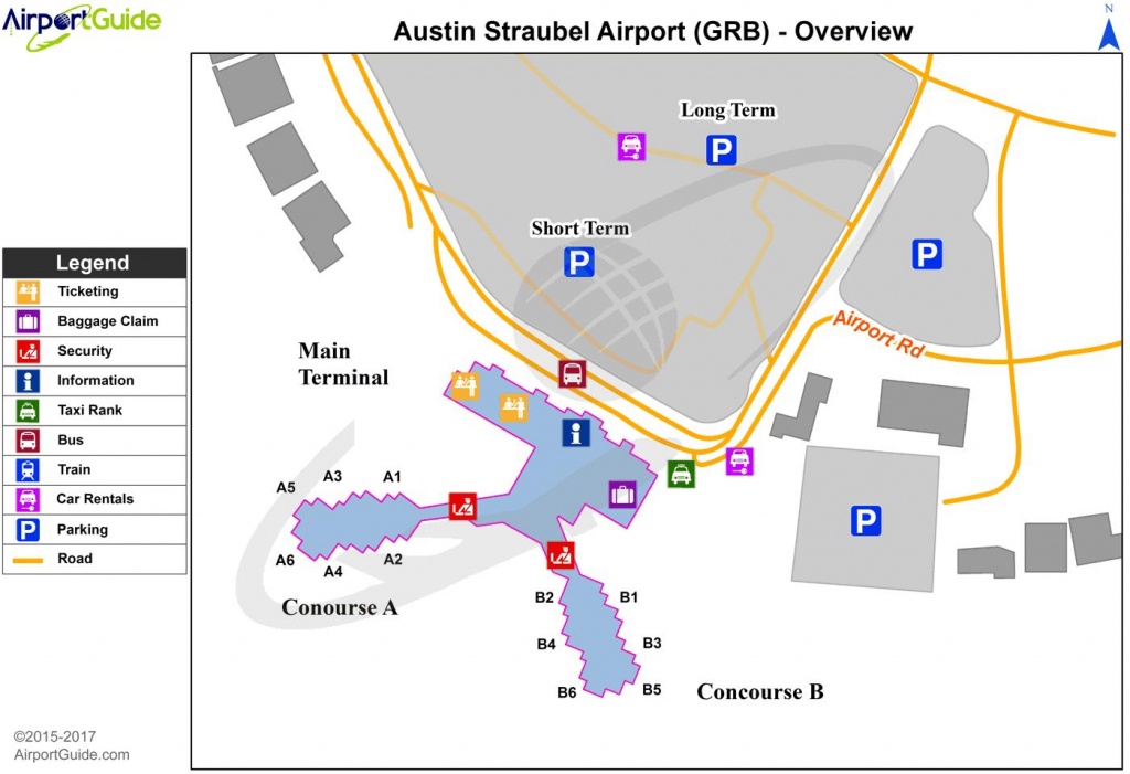 Austin Airport Terminal Map - Austin Airport Map Terminal (Texas - Usa) - Austin Texas Airport Terminal Map