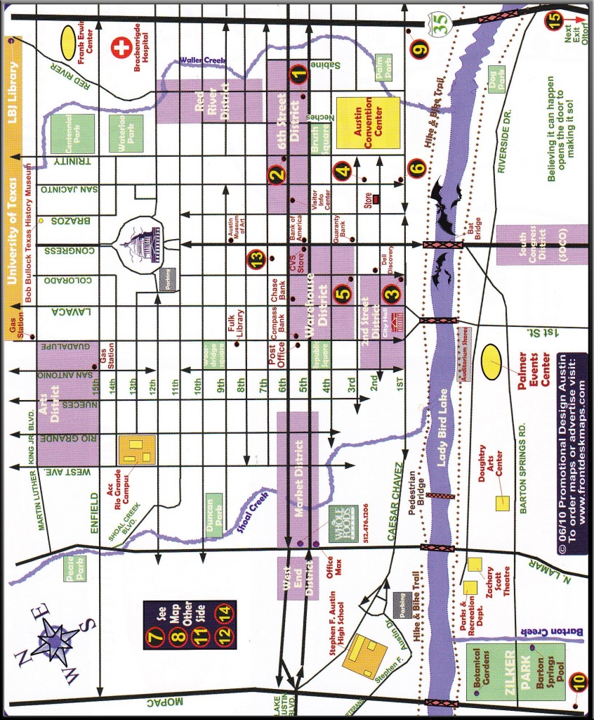Austin Downtown District Map | More Maps | Austin Map, Map, Diagram - Austin Texas Map Downtown
