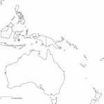 Australia Oceania Printable Outline Maps, Royality Free | Geography   Blank Map Of Australia Printable