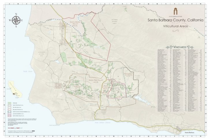 Santa Maria California Map