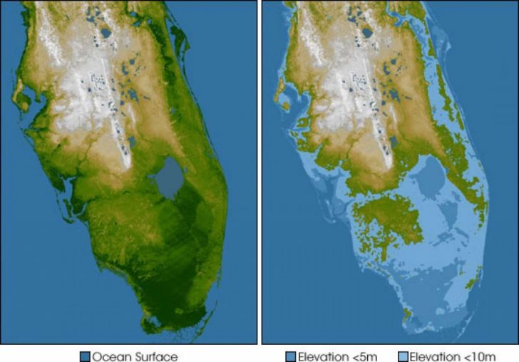 Florida Map After Global Warming